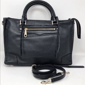 Rebecca Minkoff “Regan” Black Leather Bag